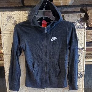 Nike Black Zip-Up Hoodie